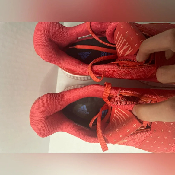 Adidas Mens Harden Vol. 3 Invader Coral Basketball Sneaker size 6 - Picture 12 of 13